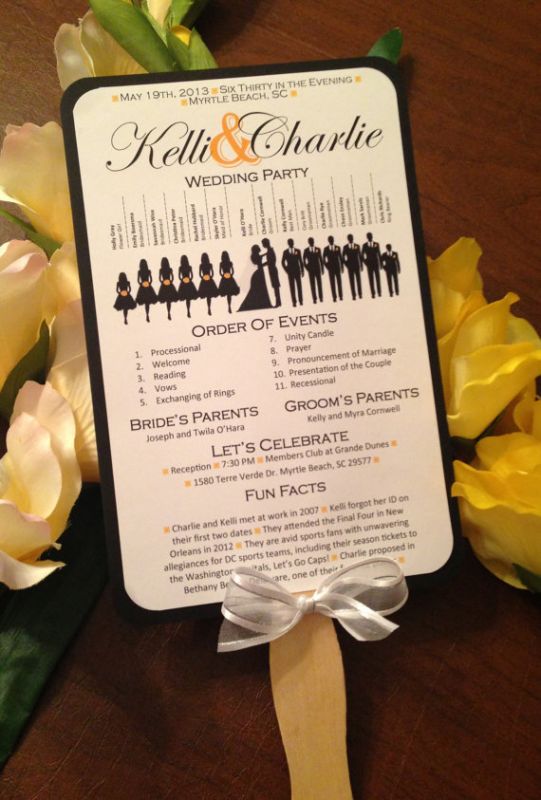 A Round Up of Free Wedding Fan Programs! - B. Lovely Events