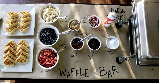 Image result for waffle bar