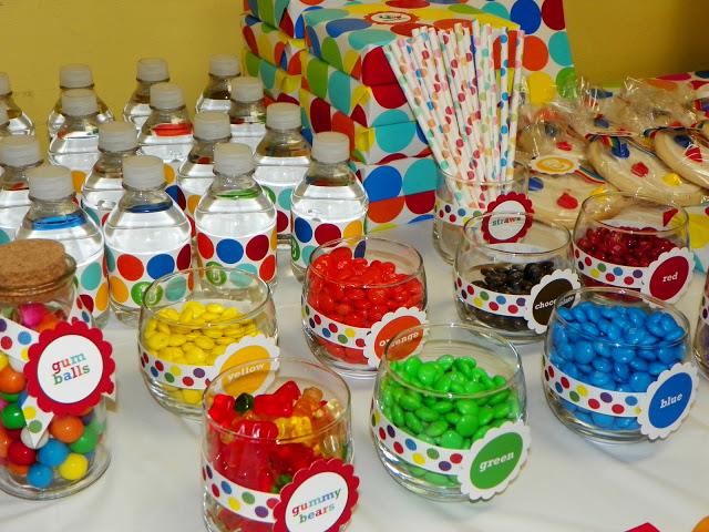 printable m&m party decorations