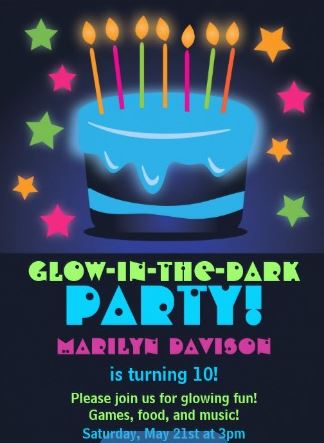 Featured image of post Glow In The Dark Party Ideas For 10 Year Olds - Can i add glow in the dark food as a party idea?