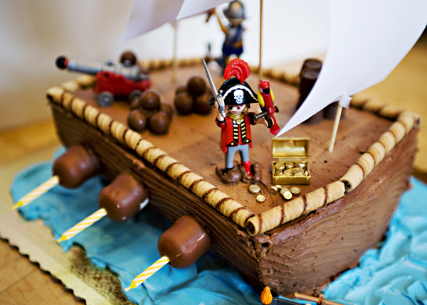 Too cute pirate cake