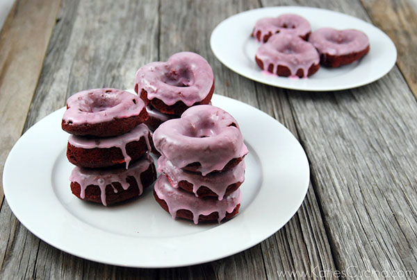 Love these heart shaped donuts-espeically for Mother's Day!