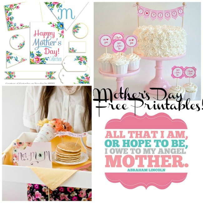 Mother's Day Free Printables