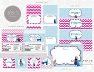BRRRR! Frozen Party Ideas! - B. Lovely Events
