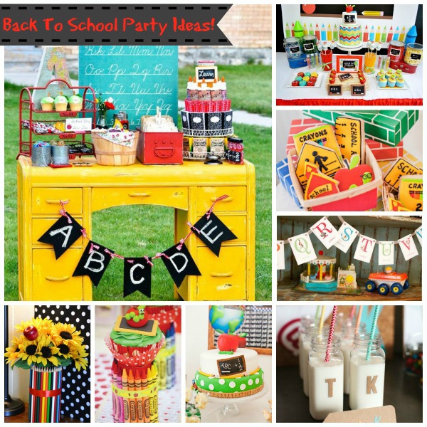 Back To School Party Ideas!