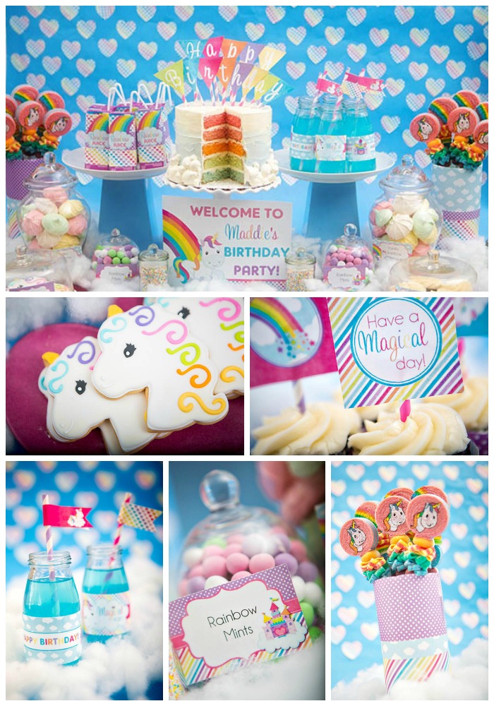 Rainbow Unicorn Birthday Party!