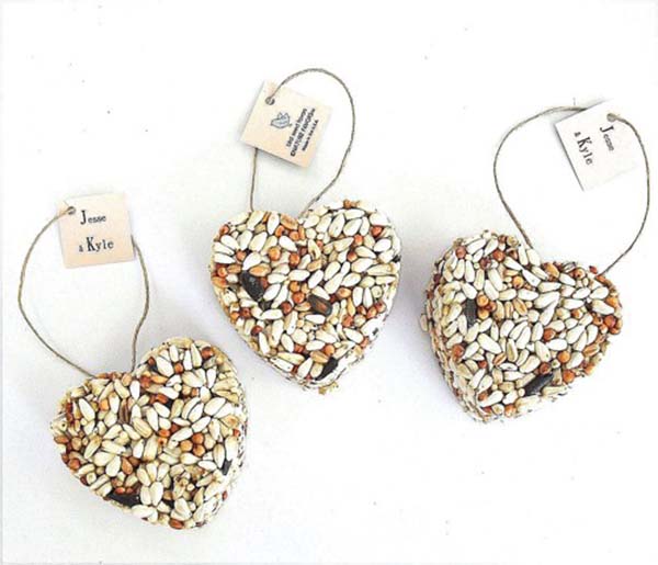 Love these Birdseed favors