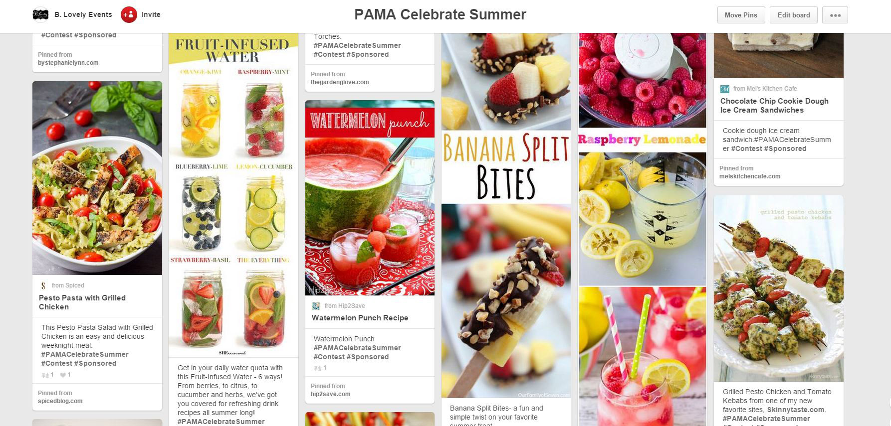 PAMA celebrate summer contest