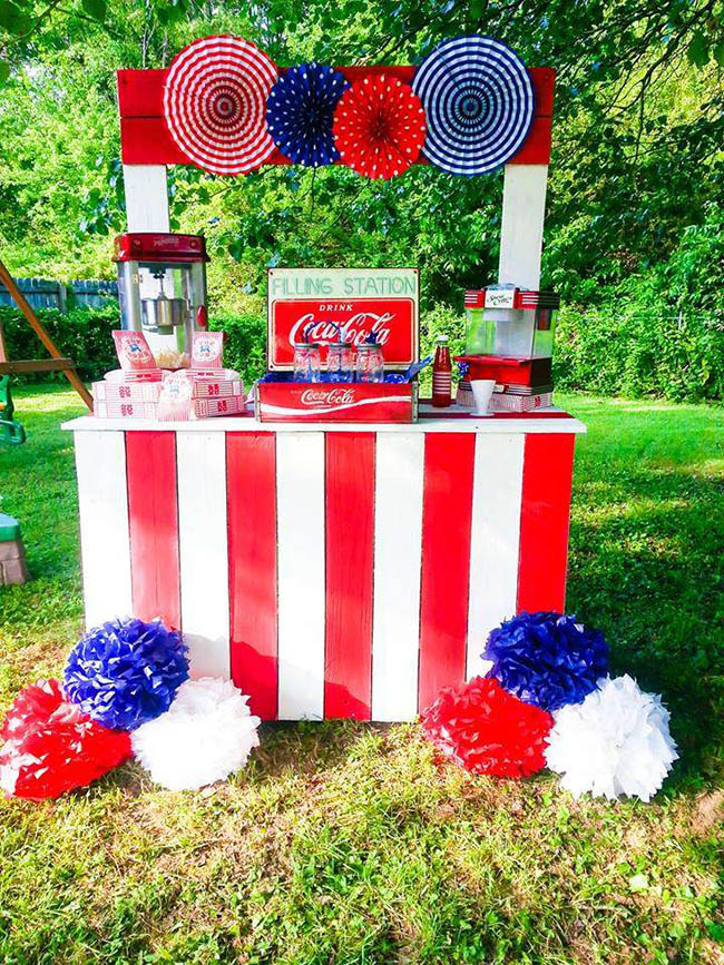 Adorable Retro 4th Of July Party!