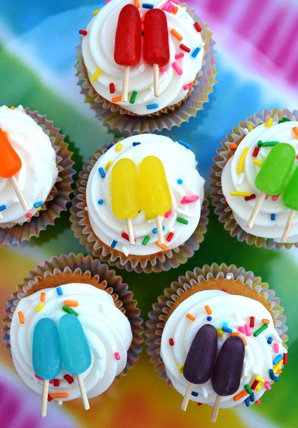 The Best Summer themed Cupcakes Home, Family, Style and Art Ideas