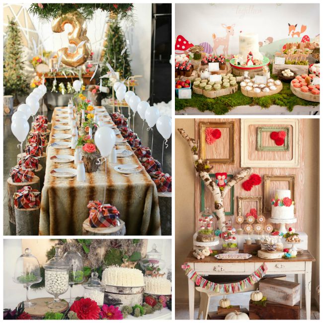 enchanted forest baby shower ideas