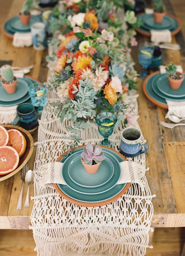 Lovely Rustic Cactus Tablescape- Love this Inspiration On B. Lovely Events