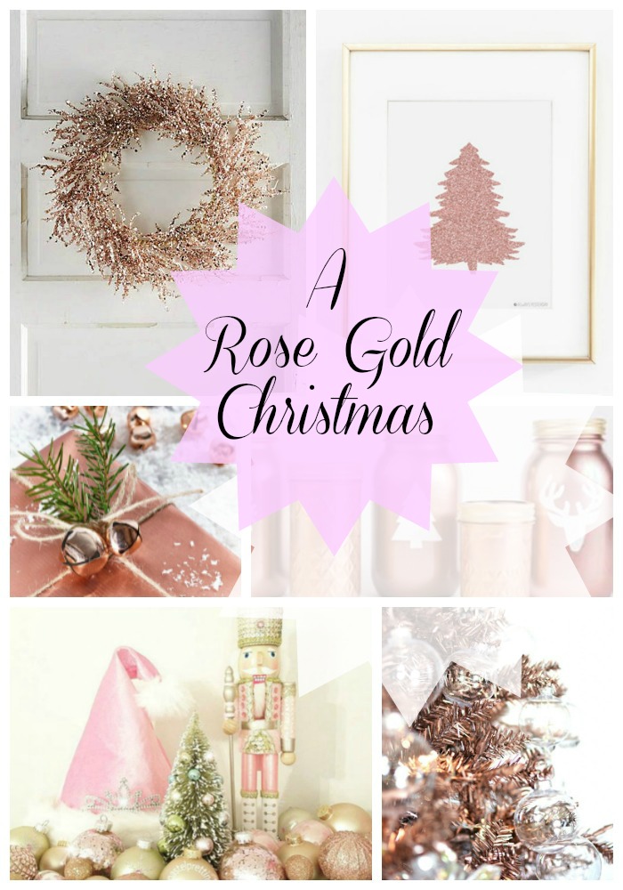 Rose Gold Christmas Ideas
