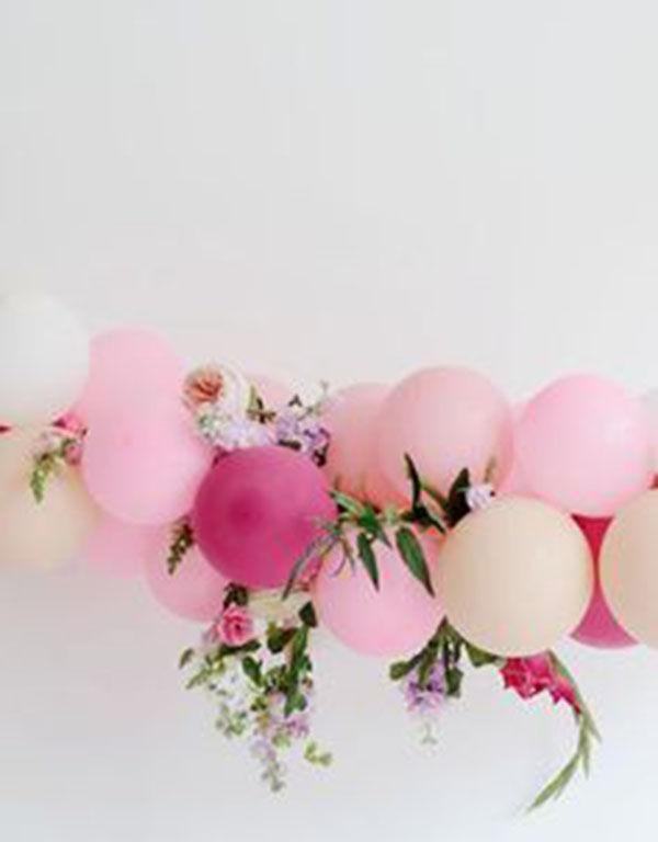 Lovely Balloon Garland!- See why they are our new obsession on B. Lovely Events