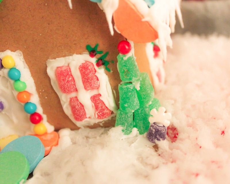 Winter Wonderland Gingerbread House gumdrops- B. Lovely Events