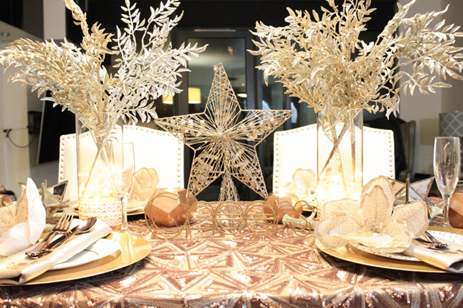 New Year's Eve Tablescape - B. Lovely Events