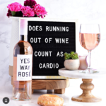 Yes way Rosé! Love this wine bottle!- See our favorite Rosé Party Ideas on B. Lovely Events!
