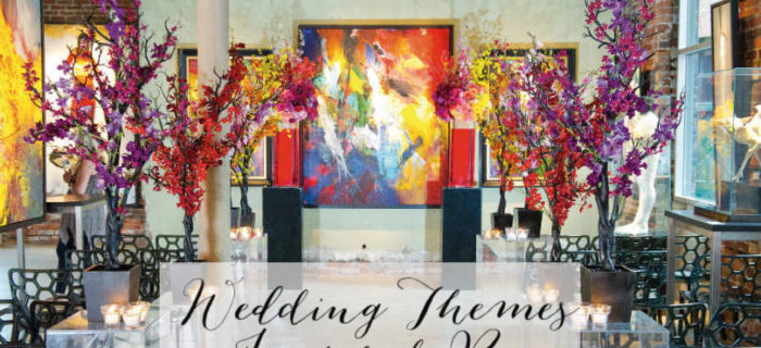 Wedding themed inspired by art!! - B. Lovely Events