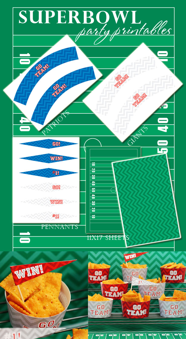 Free Super Bowl Printables! B. Lovely Events