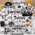 Black And White Graduation Ideas! - B. Lovely Events