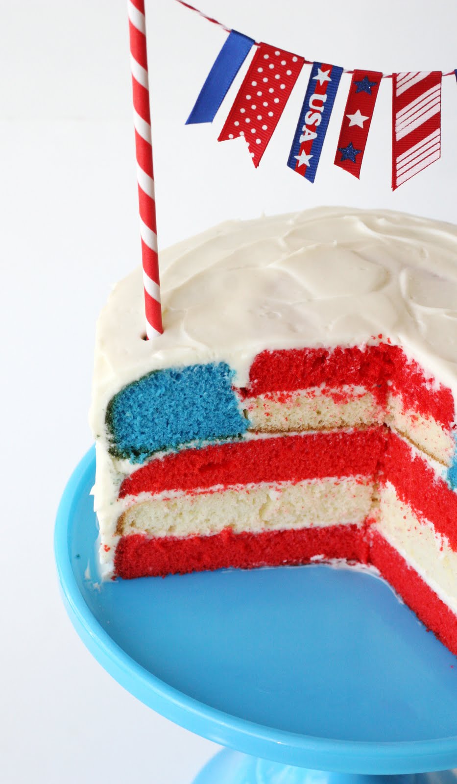 The Glorious Red, White and Blue-For Cake! - B. Lovely Events