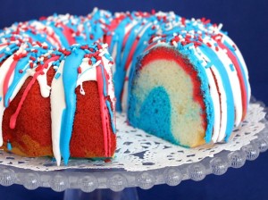 The Glorious Red, White and Blue-For Cake! - B. Lovely Events