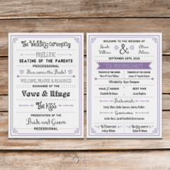 A Round Up of Free Wedding Fan Programs! - B. Lovely Events