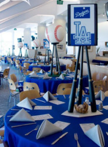 These Baseball Centerpieces Are A Home Run!- B. Lovely Events