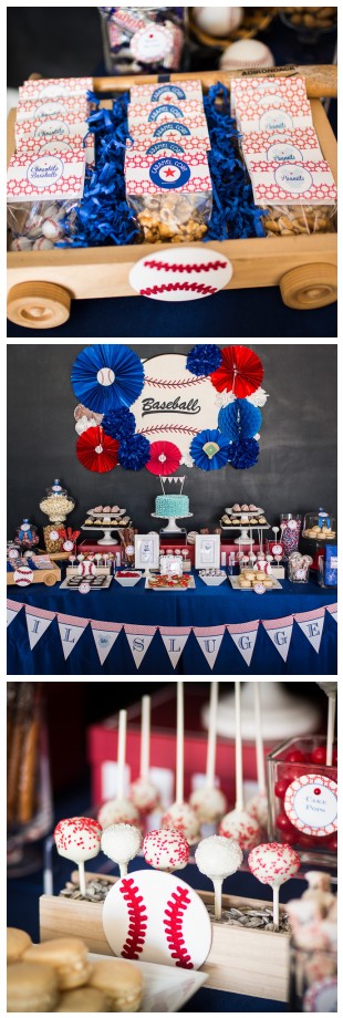 For the Lil' Slugger {Baseball Baby Shower!} - B. Lovely Events