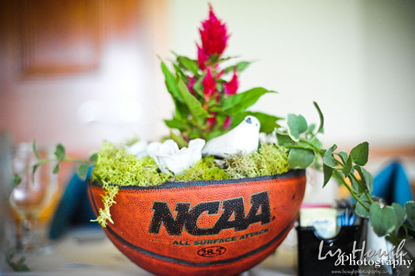 Basketball centerpiece