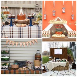 Boys Camping Parties We Adore! - B. Lovely Events