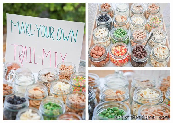 Make Your Own Trail Mix Bar for Game Day Entertaining