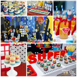 Boys Superhero Party! - B. Lovely Events