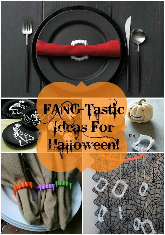 Fang-Tastic Decorations With Vampire Fangs!